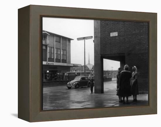 Rainy Street 60s-Henry Grant-Framed Premier Image Canvas