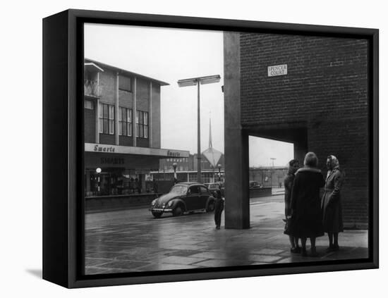 Rainy Street 60s-Henry Grant-Framed Premier Image Canvas