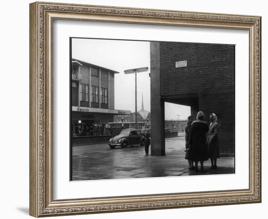 Rainy Street 60s-Henry Grant-Framed Photographic Print