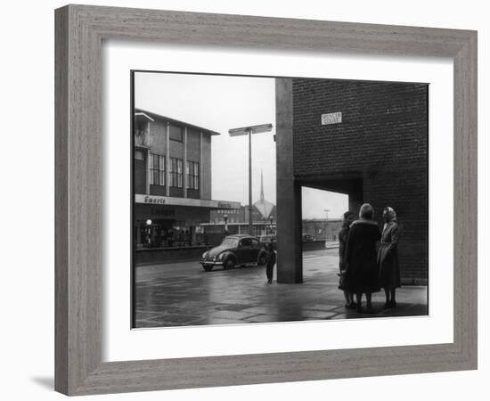 Rainy Street 60s-Henry Grant-Framed Photographic Print