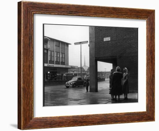 Rainy Street 60s-Henry Grant-Framed Photographic Print