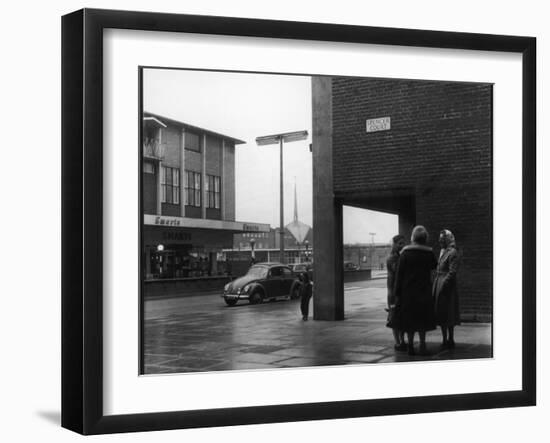 Rainy Street 60s-Henry Grant-Framed Photographic Print