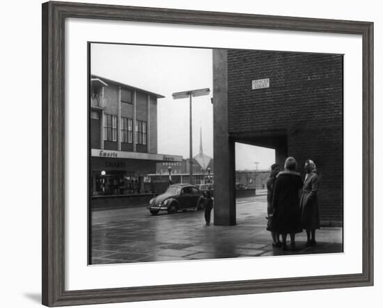 Rainy Street 60s-Henry Grant-Framed Photographic Print