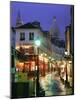 Rainy Street and Dome of the Sacre Coeur, Montmartre, Paris, France, Europe-Gavin Hellier-Mounted Photographic Print