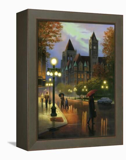 Rainy Twilight-Leo Stans-Framed Stretched Canvas