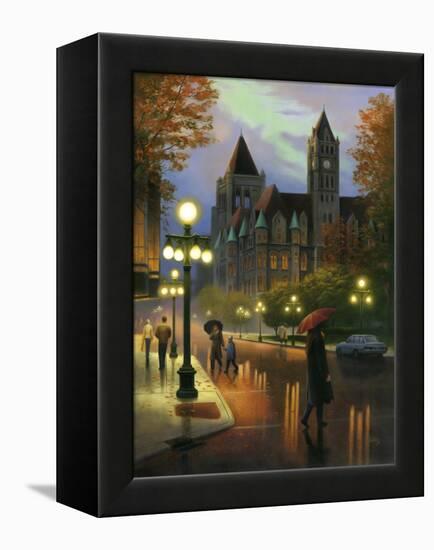 Rainy Twilight-Leo Stans-Framed Stretched Canvas