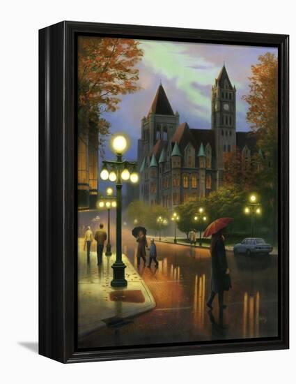 Rainy Twilight-Leo Stans-Framed Stretched Canvas
