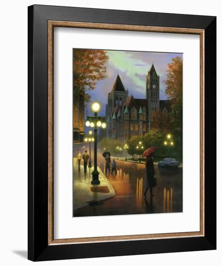 Rainy Twilight-Leo Stans-Framed Art Print