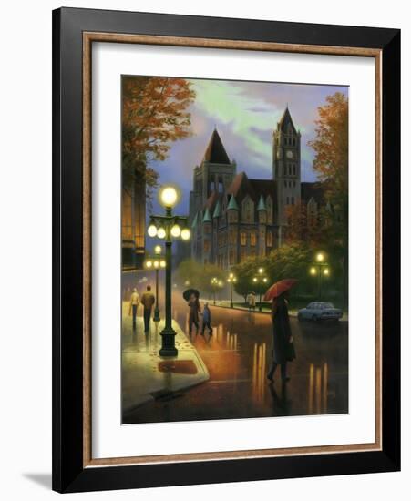 Rainy Twilight-Leo Stans-Framed Art Print