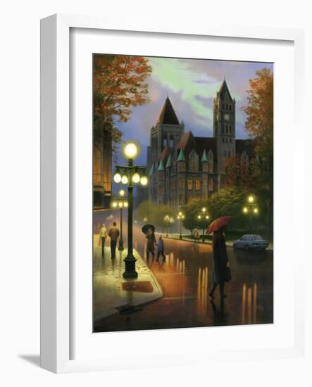 Rainy Twilight-Leo Stans-Framed Art Print