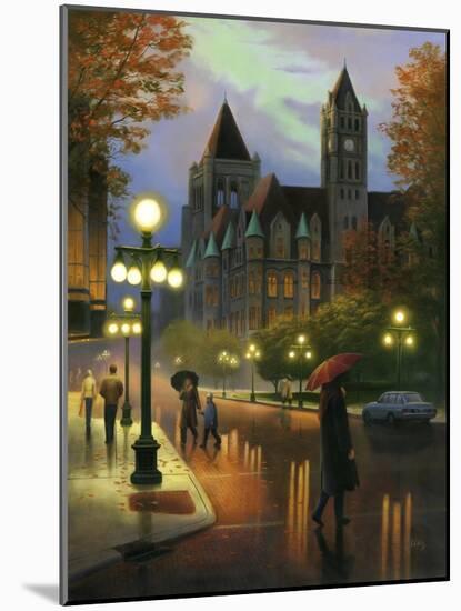 Rainy Twilight-Leo Stans-Mounted Art Print