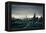 Rainy View of Manhattan from Long Island Expressway-null-Framed Stretched Canvas