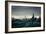 Rainy View of Manhattan from Long Island Expressway-null-Framed Photo