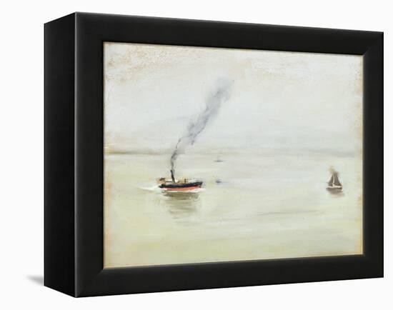 Rainy Weather on the Elbe, 1902-Max Liebermann-Framed Premier Image Canvas