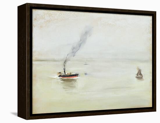Rainy Weather on the Elbe, 1902-Max Liebermann-Framed Premier Image Canvas