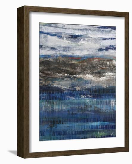 Raised Plains III-Rikki Drotar-Framed Giclee Print