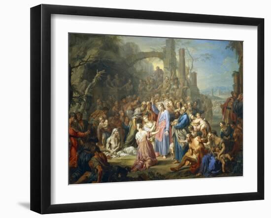 Raising of Lazarus, Circa 1750-Franz Christoph Janneck-Framed Giclee Print