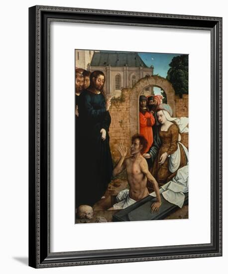 Raising of Lazarus-Juan de Flandes-Framed Giclee Print