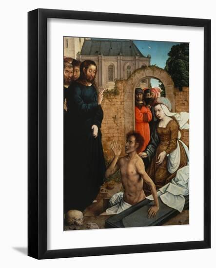 Raising of Lazarus-Juan de Flandes-Framed Giclee Print