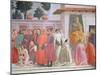 Raising of the Son of Theophilus and St Peter Enthroned-Filippino Lippi-Mounted Giclee Print