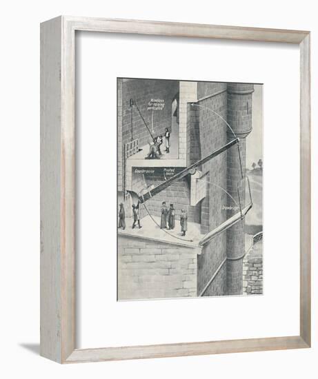 'Raising the Drawbridge of the Castle', c1934-Unknown-Framed Giclee Print