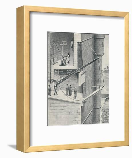 'Raising the Drawbridge of the Castle', c1934-Unknown-Framed Giclee Print