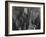 Raising the Mast, the Empire State Building, 1939 (Gelatin Silver Print)-Lewis Wickes Hine-Framed Giclee Print