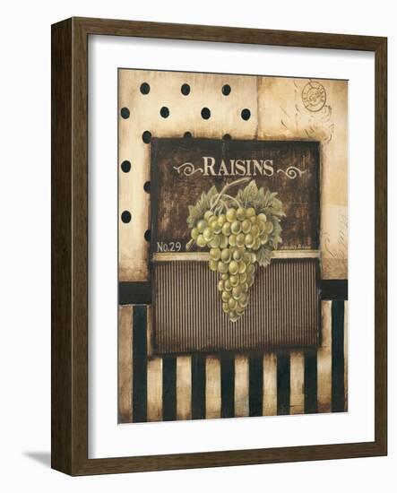 Raisins-Kimberly Poloson-Framed Art Print