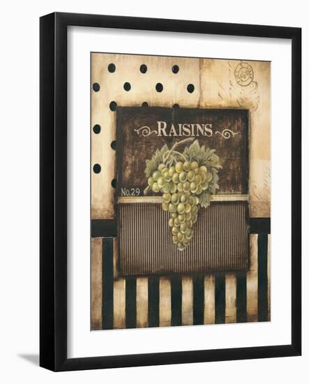 Raisins-Kimberly Poloson-Framed Art Print