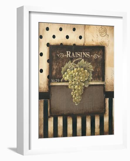 Raisins-Kimberly Poloson-Framed Art Print