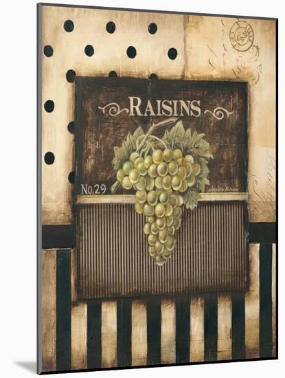 Raisins-Kimberly Poloson-Mounted Art Print