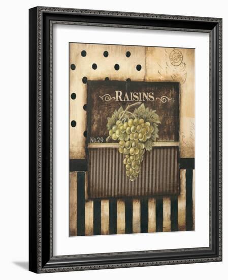 Raisins-Kimberly Poloson-Framed Art Print