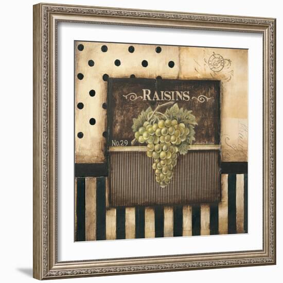 Raisins-Kimberly Poloson-Framed Art Print