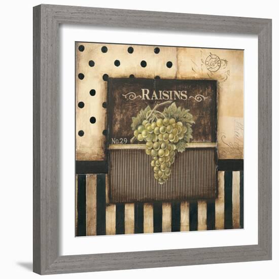 Raisins-Kimberly Poloson-Framed Art Print