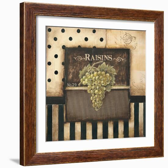 Raisins-Kimberly Poloson-Framed Art Print