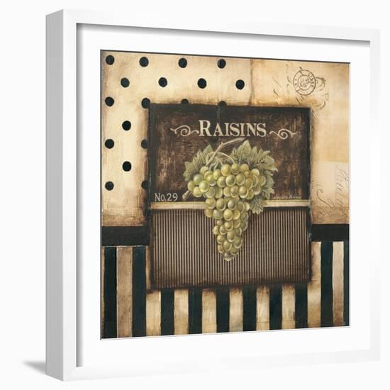 Raisins-Kimberly Poloson-Framed Art Print