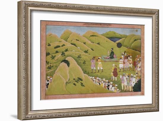 Raja Balwant Singh Hawking-null-Framed Giclee Print