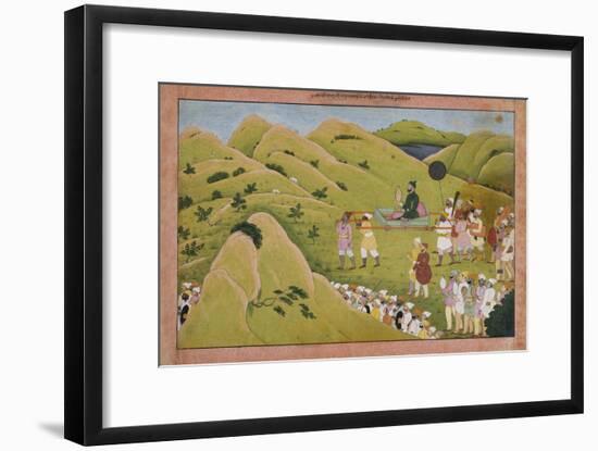 Raja Balwant Singh Hawking-null-Framed Giclee Print