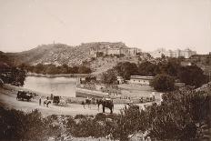 Amber Fort, 1885 (B/W Photo)-Raja Deen Dayal-Giclee Print