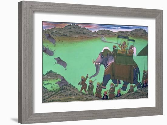 Raja Sarup Singh-null-Framed Giclee Print