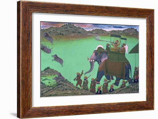 Raja Sarup Singh-null-Framed Giclee Print