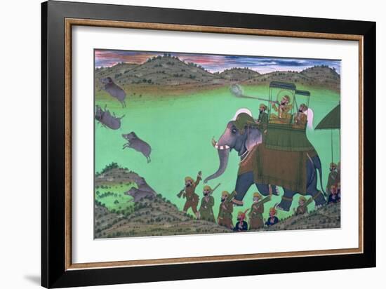 Raja Sarup Singh-null-Framed Giclee Print