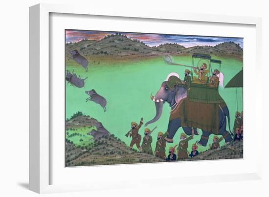 Raja Sarup Singh-null-Framed Giclee Print