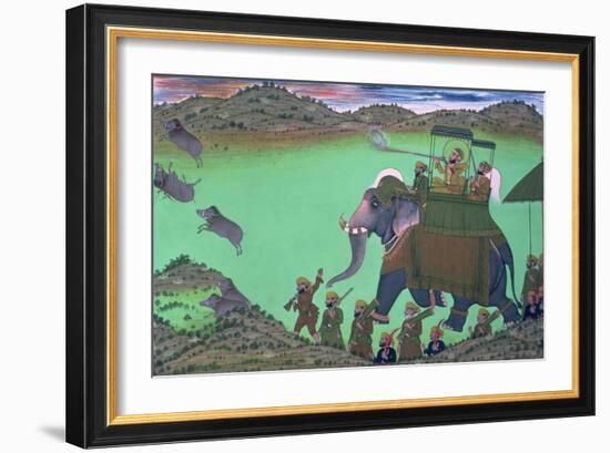 Raja Sarup Singh-null-Framed Giclee Print