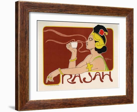 Rajah Coffee, 1897-Henri Meunier-Framed Giclee Print