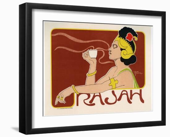 Rajah Coffee, 1897-Henri Meunier-Framed Giclee Print