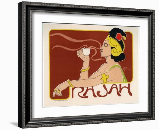 Rajah Coffee, 1897-Henri Meunier-Framed Giclee Print