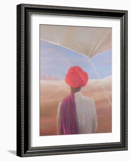 Rajasthan Farmer, 2012-Lincoln Seligman-Framed Giclee Print