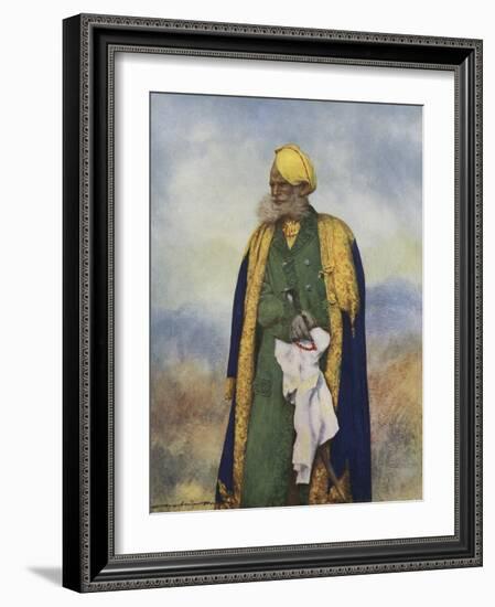 Rajput of Rajgarh-Mortimer Ludington Menpes-Framed Giclee Print