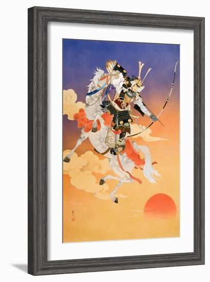 Rakujitsu-Haruyo Morita-Framed Art Print